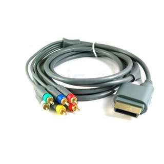 HD COMPONENT AV VIDEO CABLE WIRE LEAD FOR XBOX 360  