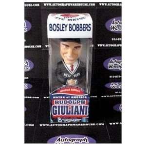 Rudy Giuliani Bobble Head Bosley Bobber   box in poor condition 