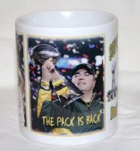 Green Bay PACKERS Coffee Mug #2 Super Bowl XLV Champs  
