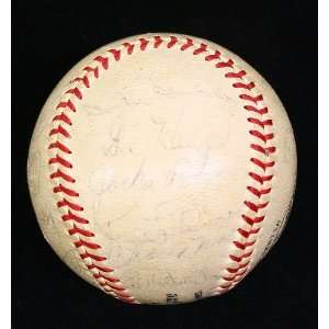   Robinson Autographed Baseball   1956 Team Jsa