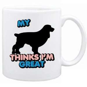  New  My Boykin Spaniel Thinks I Am Great  Mug Dog