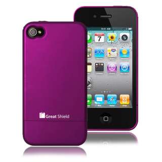 Great Shield iSlide Slim Hard Protective Case Cover for iPhone 4 