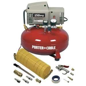 Porter Cable C2001 WK 7.5 Amp draw 1 1/2 Horsepower 6 Gallon Oil Free 