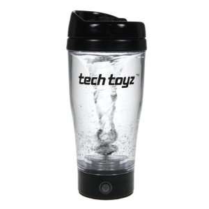  Tech Toyz Auto Mixing Travel Mug Vortex Swirl Clear Cup 