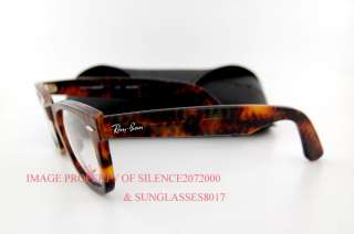   RAY BAN Eyeglasses Frames 5121 WAYFARER 2291 HAVANA Size 47 Authentic