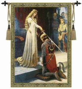 The Accolade Medieval Art Tapestry Wall hanging 54x42  