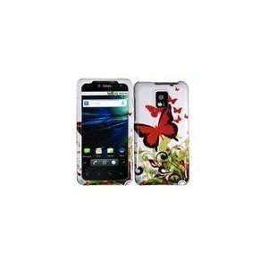  Lg G2x/p999 Design Cover Hard Case Red Butterfly Cell 