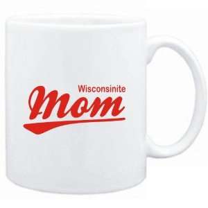  Mug White  Wisconsinite MOM  Usa States Sports 