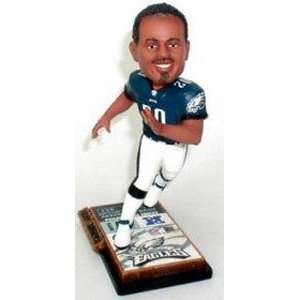  Brian Dawkins Ticket Base Forever Collectibles Bobblehead 