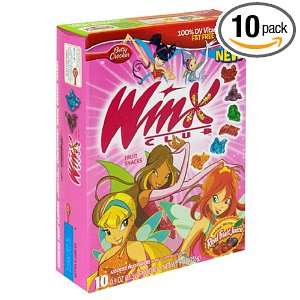   Mills Fruit Shapes Fruit Snacks, Winx Club, 9 Ounce Boxes (Pack of 10