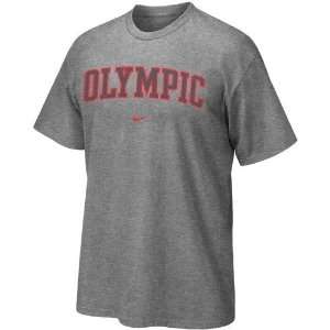 Nike 2010 Winter Olympics Ash Arched Lettering T shirt 