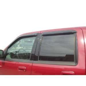   Sierra Crew Cab vent window shades visor rain guards 99 06 Automotive