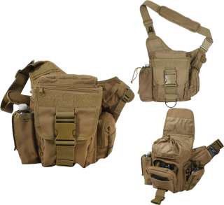   Brown Military Advanced Tactical Shoulder/Hip Bag (Item # 2638