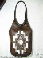 Handmade Genuine Cow & Sea Snake Leather Handbag Purse  
