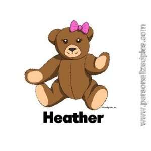    Personalized Name Print   Teddy Bear   Boy or Girl 