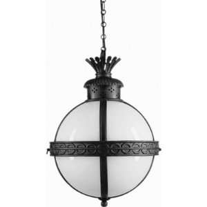  Crown Top Banded Globe Ceiling By Visual Comfort