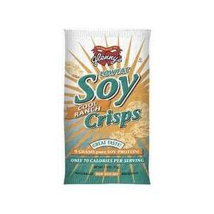 Glenn Foods Soy Crisps; Low Fat, Cool Ranch 1.3 oz. (Pack of 24)