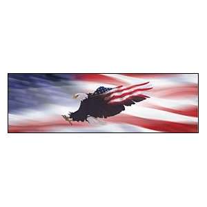 Wings of Freedom Flag Rear Window Graphic Automotive