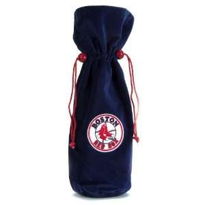 Boston Red Sox Velvet Wine Gift Bag