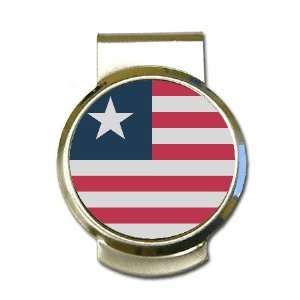 Liberia Flag Money Clip