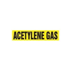  ACETYLENE GAS   Cling Tite Pipe Markers   outside diameter 