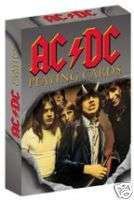 AC/DC Poker Sized Playing Cards WSOP RARE BRAND NEW  