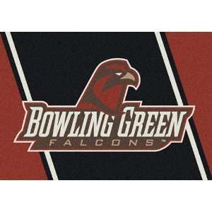 Bowling Green Indoor Area Rugs Bowling Green Falcons Spirit Area Rug