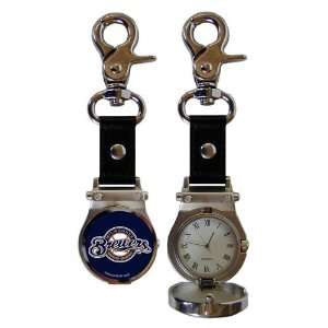 Milwaukee Brewers MLB Photodome Clip On Watch  Sports 