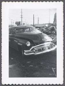 Car Photo 1951 Buick Wreck Washington License 509178  