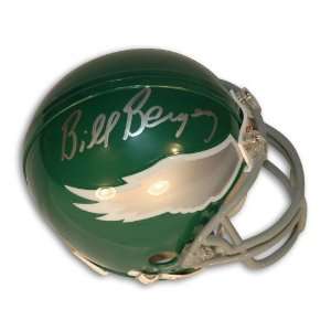  Bill Bergey Autographed Mini Helmet   Autographed NFL Mini 