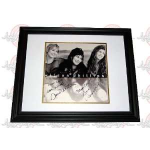WILSON PHILLIPS Autographed Signed Matted Framed Album