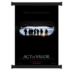  Act of Valor Movie 2012 Fabric Wall Scroll Poster (31 x 
