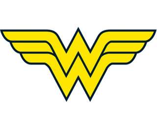 Wonder Woman Logo Iron On Transfer #1  