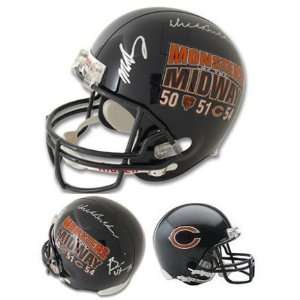   Replica Helmet (3 signatures) w/ Butkus & Urlacher