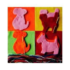    Craft for Kids  4 Felt Finger Puppets Craft Kit. Toys & Games