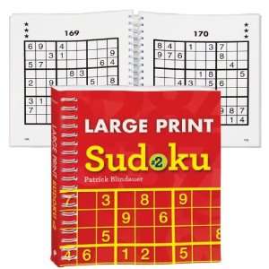  Large Print Sudoku #2 Toys & Games