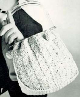 Crochet Vintage Bags and Purse Patterns   18 Vintage Purse and Handbag 