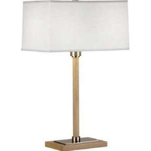Robert Abbey 2411 Adaire   Two Light Accent Table Lamp, White Washed 