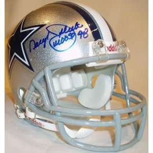 Daryl Johnston Memorabilia Signed Cowboys Riddell Replica Mini Helmet