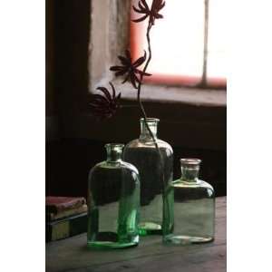  Recycled Green Glass Bottles