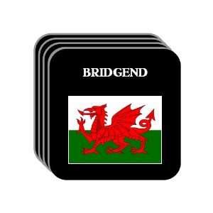 Wales   BRIDGEND Set of 4 Mini Mousepad Coasters