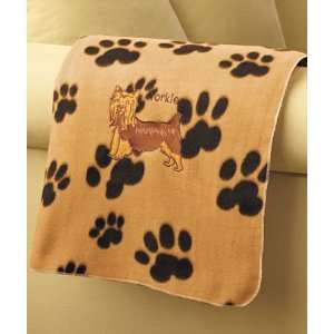  Dog Breed Pet Throw Blanket Bed Yorkie Yorksihire Terrier Brand New 