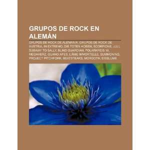 Grupos de rock en alemán Grupos de rock de Alemania, Grupos de rock 