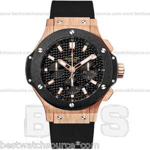   Bang Rose Gold Automatic Chronograph 44mm 301.pm.1780.rx RET $33,200