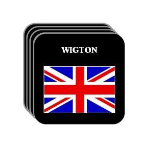  UK, England   WIGTON Set of 4 Mini Mousepad Coasters 