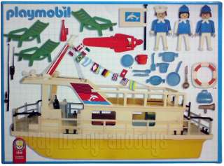 PLAYMOBIL #3540 Houseboat with Motor MISB Antex Argentina NEW IN BOX 