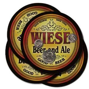  Wiese Beer and Ale Coaster Set