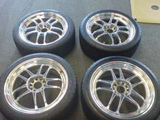 18 RACING HART CP0 35R with TIRES RSX ACCORD PRELUDE work ssr volk 