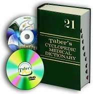 Package of Tabers Cyclopedic Medical Dictionary Thumb indexed 