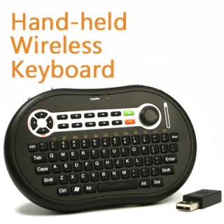 Mini Wirelesss Keyboard/Remote for Xbox 360/PS3/HTPC/PC  